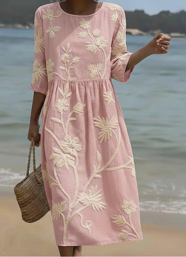 Amber | Elegant Floral Dress